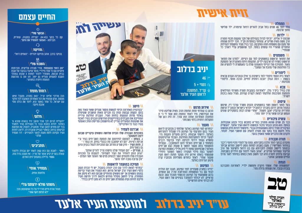 זוית אישית יניב